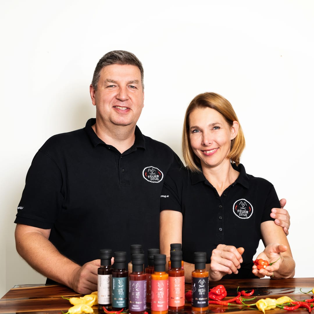 feuerzeug bio-chilisauce portrait ulrike und christian dlapka
