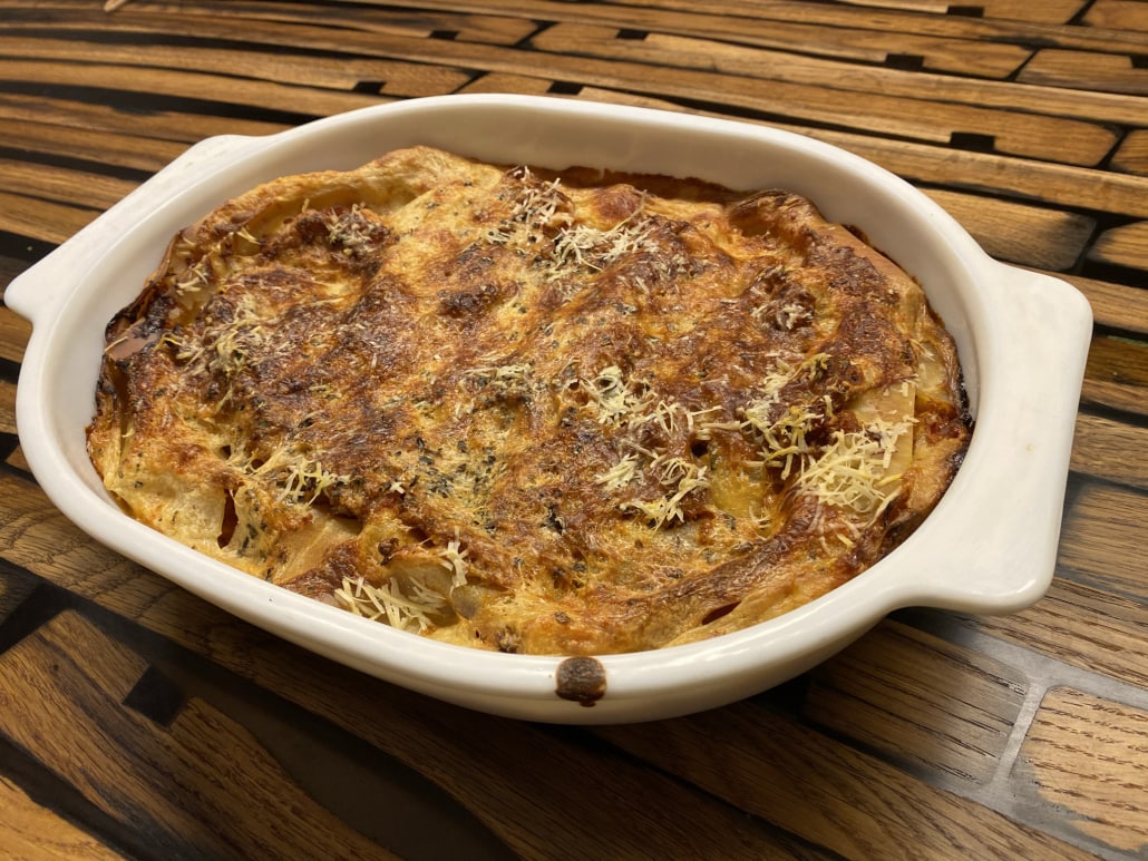 Vegetarische Kürbis-Karotten-Chili Lasagne ⋆ FEUERzeug