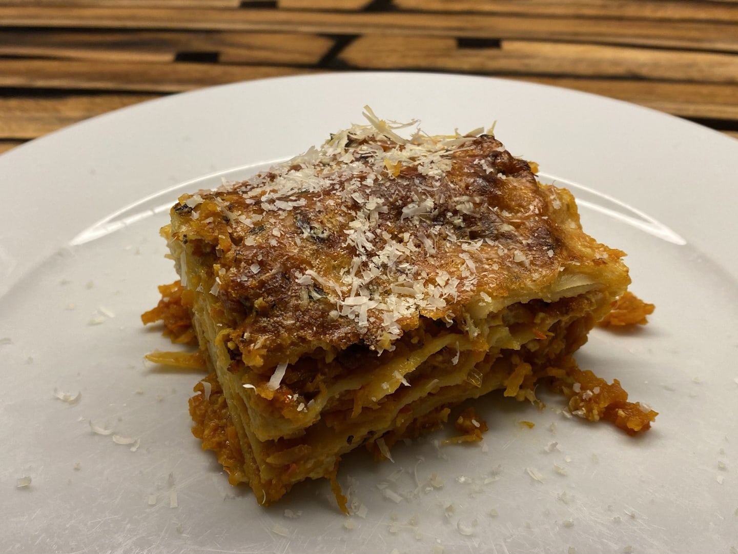 Vegetarische Kürbis-Karotten-Chili Lasagne ⋆ FEUERzeug