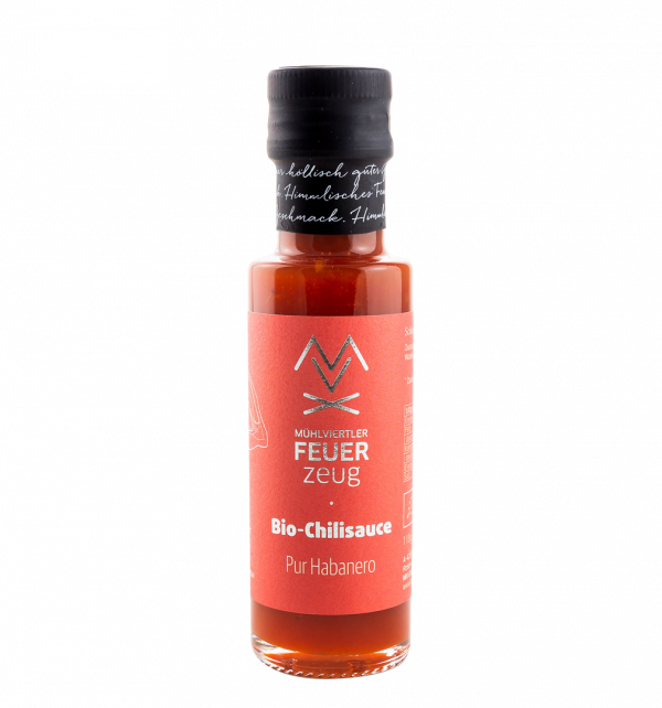 bio-chilisauce „pur habanero“
