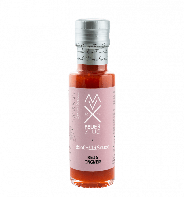 bio-chilisauce "reis-ingwer"