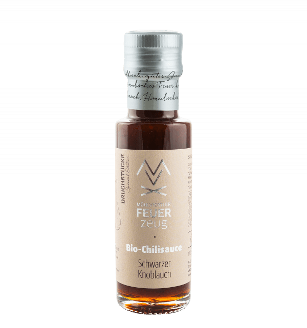 bio-chilisauce "schwarzer knoblauch"