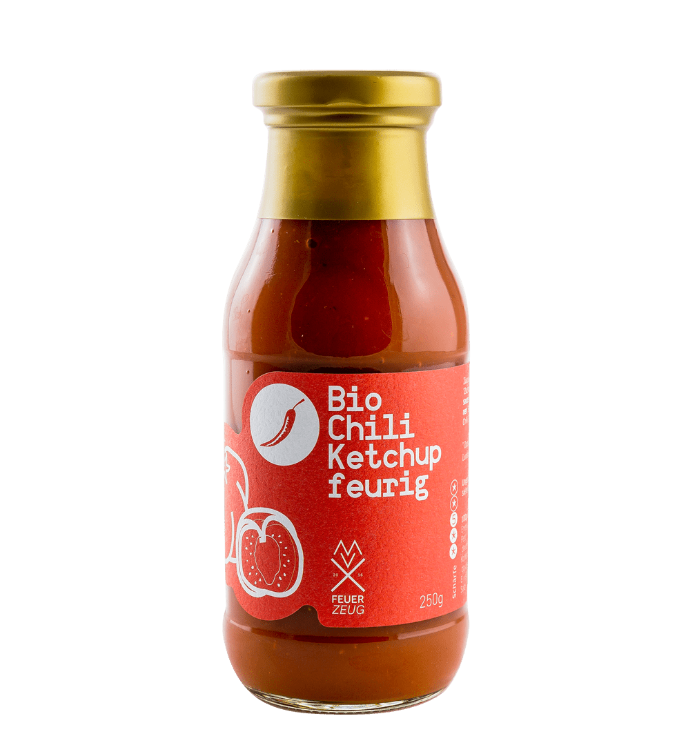 ketchup feurig neu