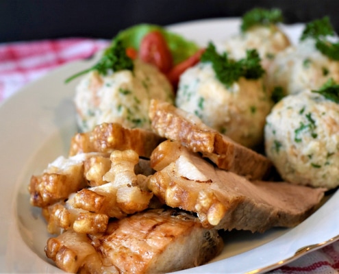 schweinsbraten mit kruste